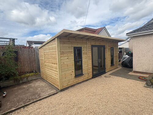 #PVC051 20x8 Pent Summer House