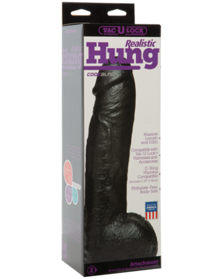 Doc Johnson Vac U Lock Code Black Hung Black