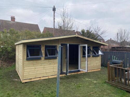 #PVC058 20x12 Apex Summer House