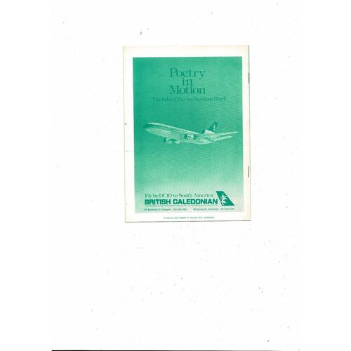 1977/78 Hearts v Celtic Scottish League Cup Semi Final Football Programme