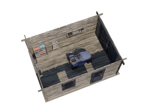 350cm x 500cm - Garage