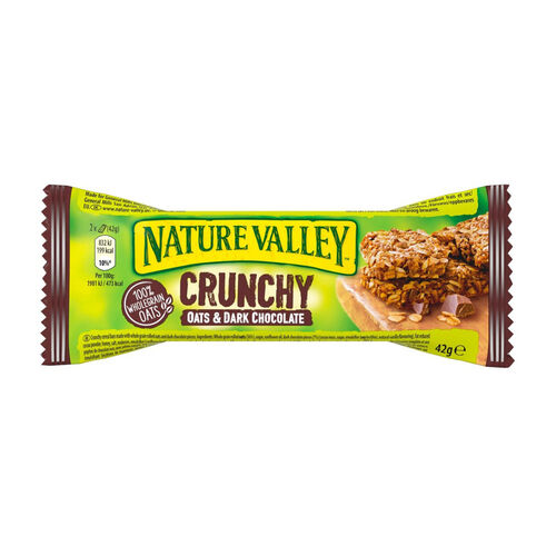 Nature Valley Crunchy Oats & Dark Chocolate Bars 42g