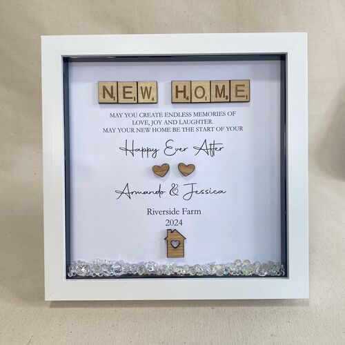 Personalised New Home Gift Frame