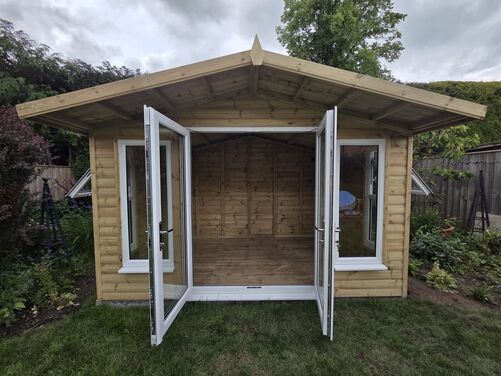 12x8 Apex Summer House