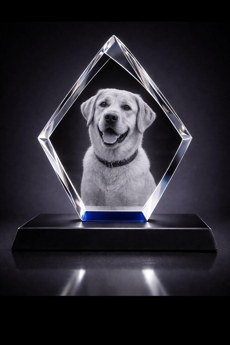 🏆 UK’s Largest Crystal Collection | 3d Crystal Shop | 3d crystal glass engraving | Personalised 3d engraving  | 3d crystal photo