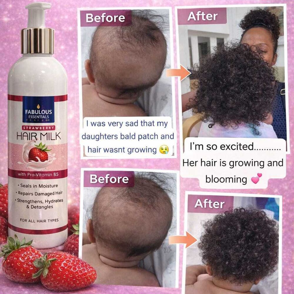 Strawberry Hair Milk
