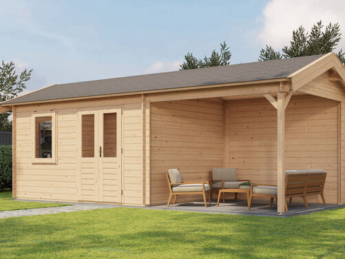 400cm x 300cm + 300cm Veranda