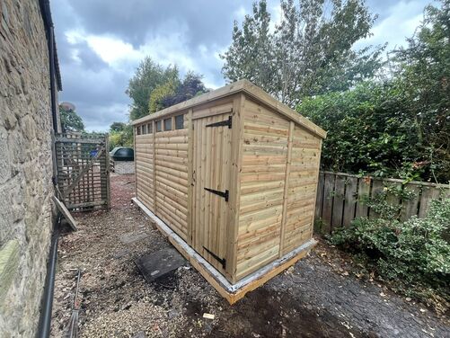 14x6 Pent Shed