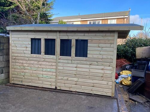 #A079 12x10 Apex Shed