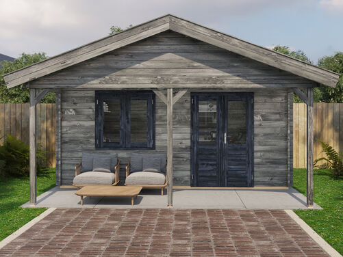 500cm x 300cm + 200cm Front Canopy