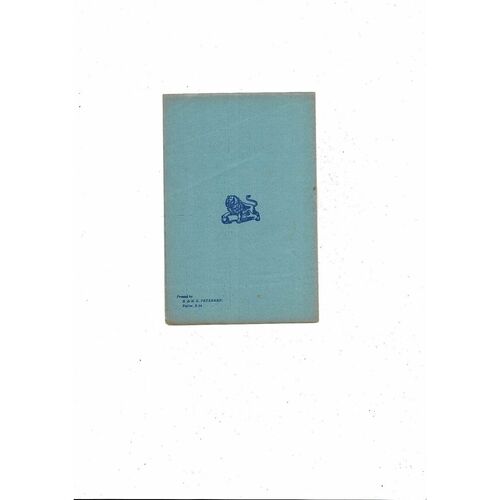 Millwall v Blackburn Rovers Friendly Football Programme 1954/55