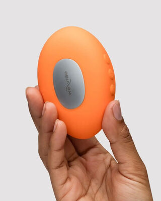 We-Vibe Temp Lay On Clitoral Warming Vibrator Tangerine
