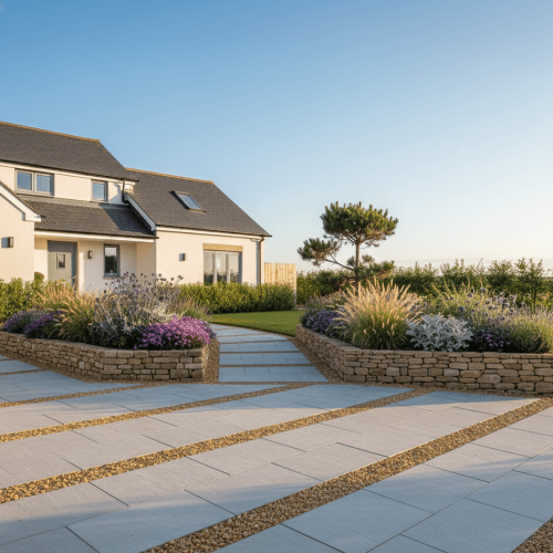 Front Garden Makeovers Dorset: Kerb Appeal with Low Maintenance Paving