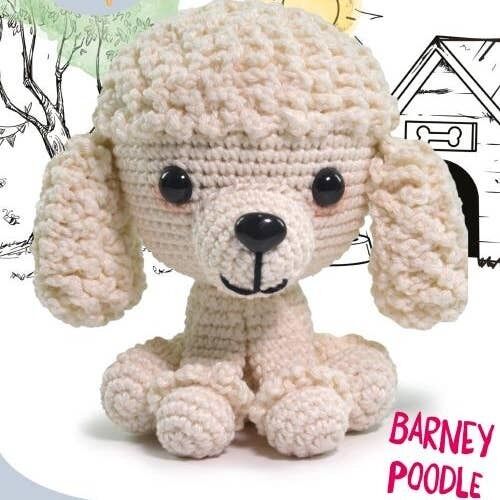 Knitty Critters - Pets - Barney Poodle