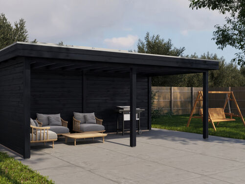 5.88mtr x 3.0mtr 28mm walled Gazebo