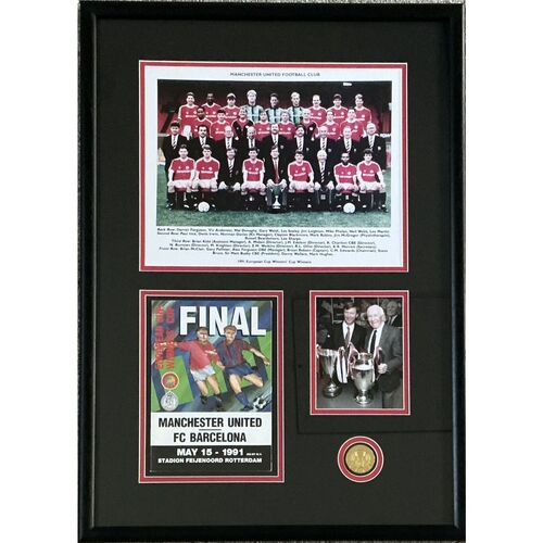 Manchester United 1991 European Cup Winners’ Cup Display