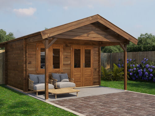 400cm x 300cm + 200cm Front Canopy