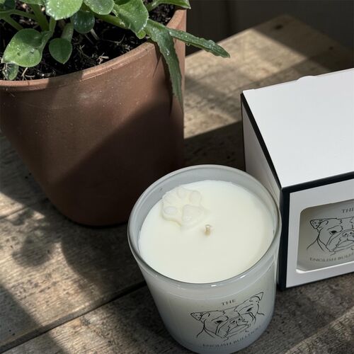 The English Bulldog Candle