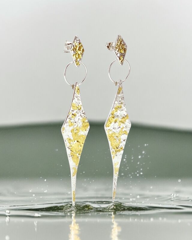 Medusa Diamond Dangles