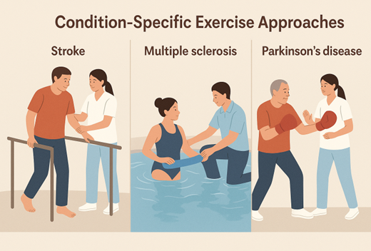 Neurological Physiotherapy Exercises (Part 2): Condition-Specific Approaches & Safety