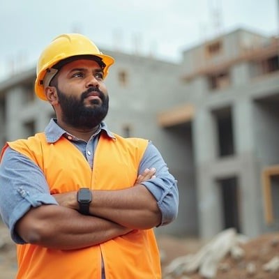 What is a construction progress survey, and why is it useful?