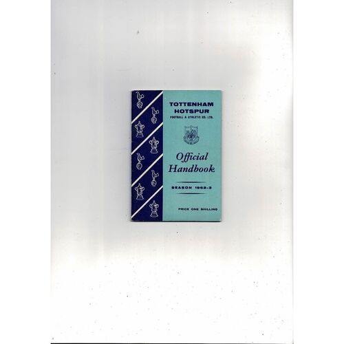Tottenham Hotspur Football Handbook 1962/63