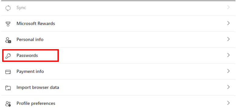 Importing your Microsoft Edge Passwords & Bookmarks