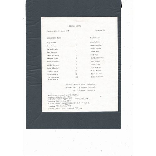 Huddersfield Town v Leeds United Central League Football Programme 1981/82