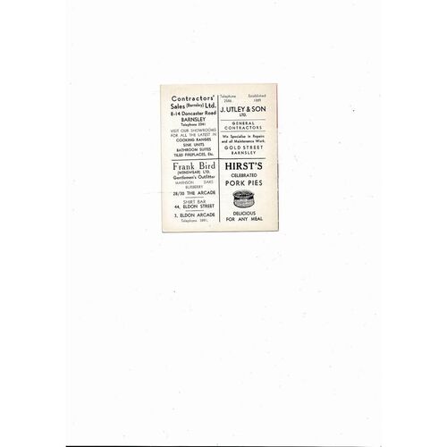 1964/65 Barnsley v Lincoln City League Cup Football Programme