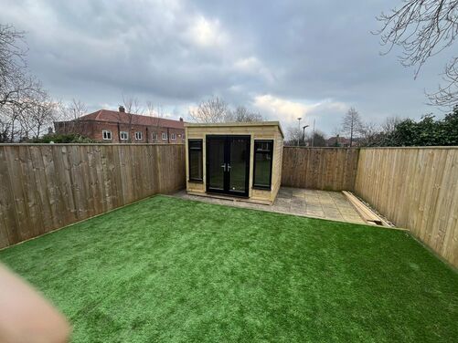 #PVC056 10x8 Pent Summer House