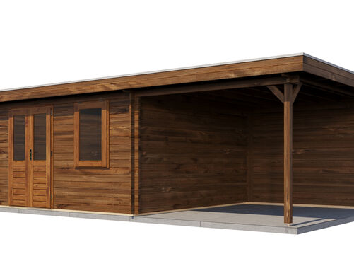 400cm x 400cm + 300cm Veranda