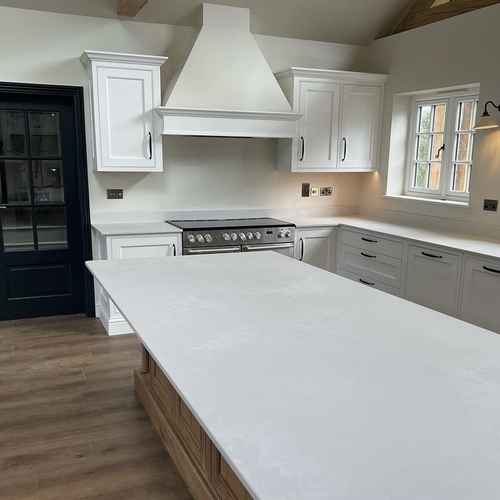 Caesarstone 4011 Cloudburst Concrete  Quartz Worktop