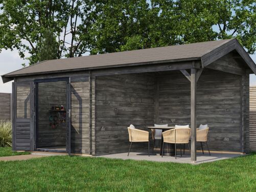 300cm x 300cm + 300cm Veranda