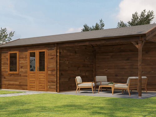 400cm x 300cm + 400cm Veranda