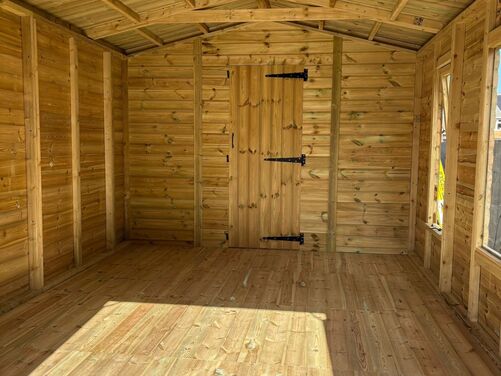 #PVC094 18x10 Apex Summer House