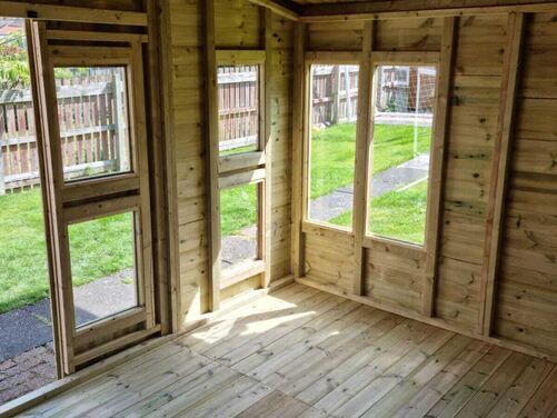 #SHA081 14x10 Apex Summer House