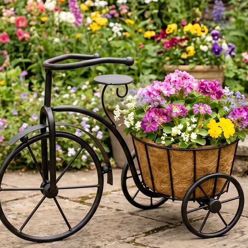 Bike planter