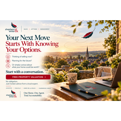 "Shepherd & White Estate Agents | Buy, Sell & Rent in Ashby, Coalville & Charnwood"