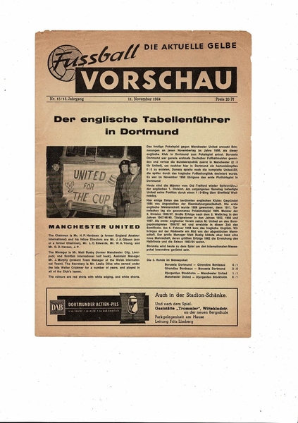 More Football Programmes being listed today