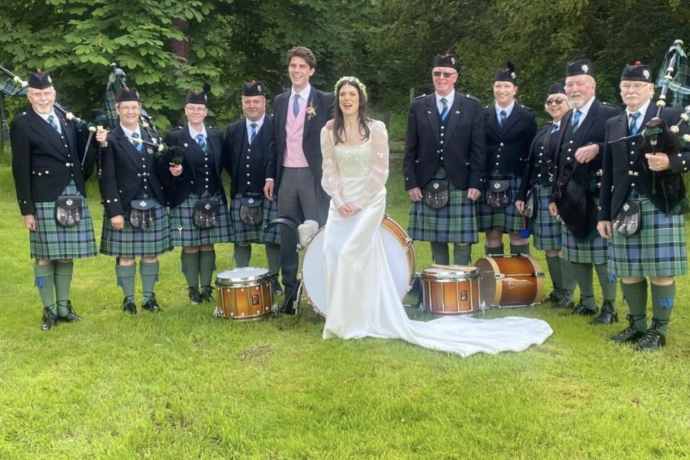 Wedding at Wardhill Castle