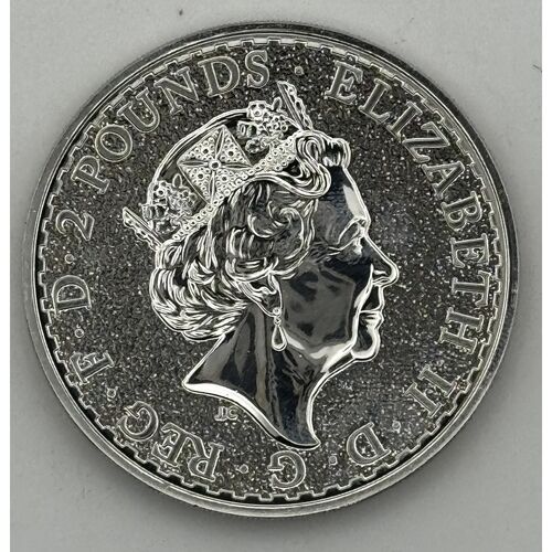 2016 one ounce silver Britannia