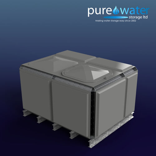 PW.2X1.5X1.TIF.AG - 4079 LITRE SECTIONAL WATER TANK, TOTALLY INTERNALLY FLANGED (TIF)