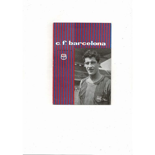 1959/60 Barcelona v Real Madrid European Cup Semi Final Football Programme