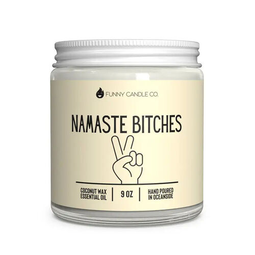 Namaste Bitches Candle