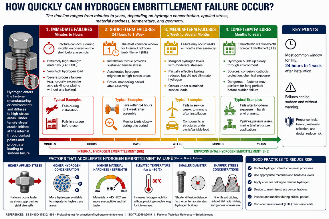 How Quickly Can Hydrogen Embrittlement Occur?