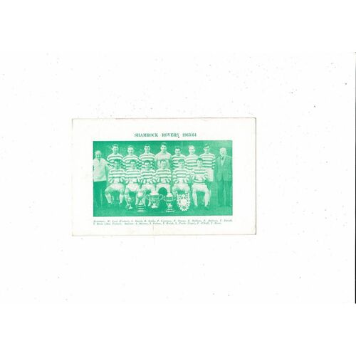 Shamrock Rovers v Manchester United Friendly Football Programme 1964/65
