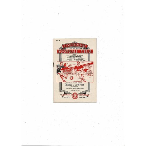 Aston Villa Away Football Programmes