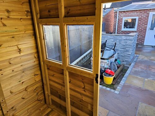 7x5 Pent Storage Shed