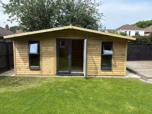 #PVC005 20x10 Apex Summer House