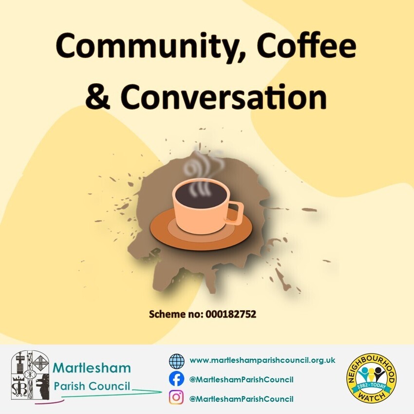 Monthly Community Meeting Poster